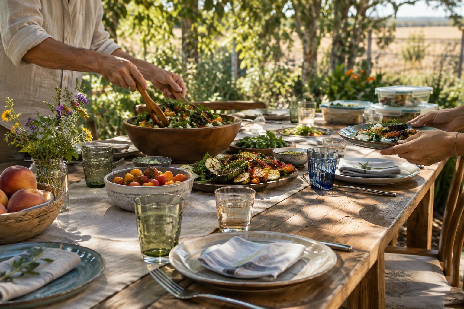 Low-Waste Hosting: A Relaxed Plan for Tableware, Leftovers and Easy Cleanup