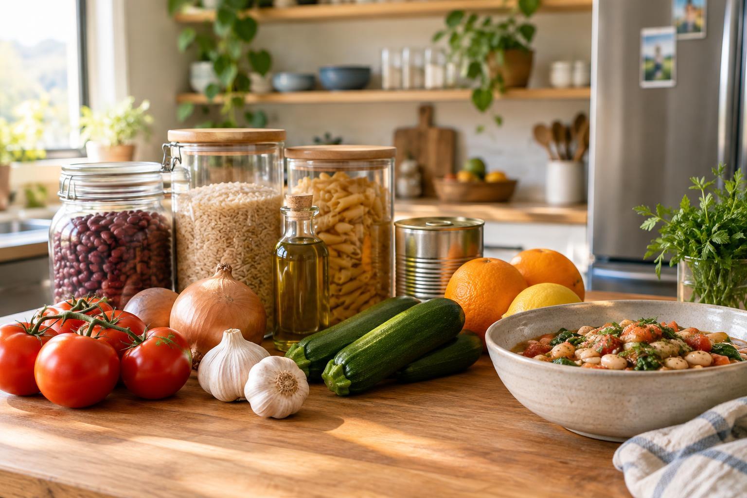How to Stock a Central Valley Home-Cooking Pantry for Weeknight Meals