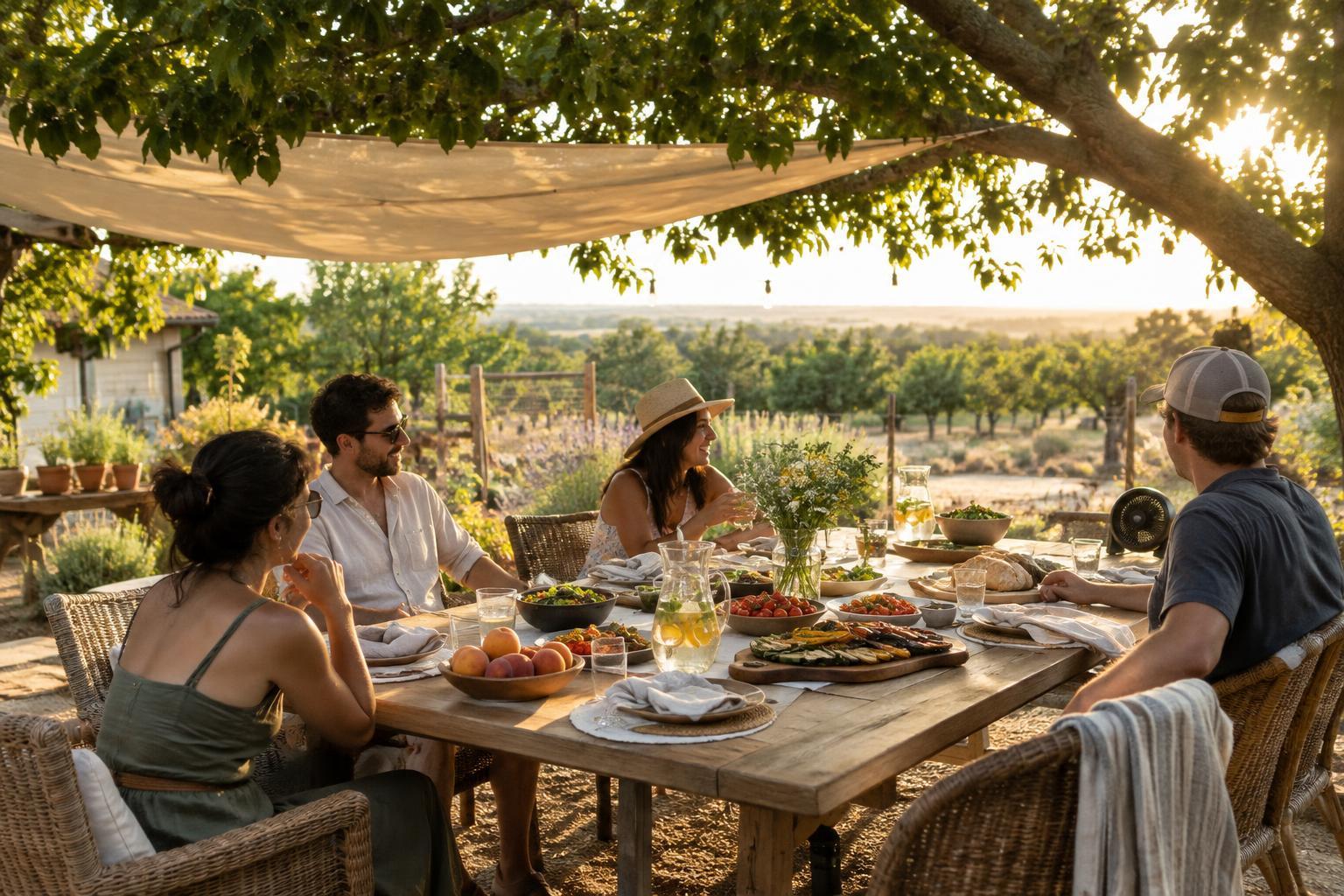 How to Plan a Summer Gathering Around Central Valley Heat