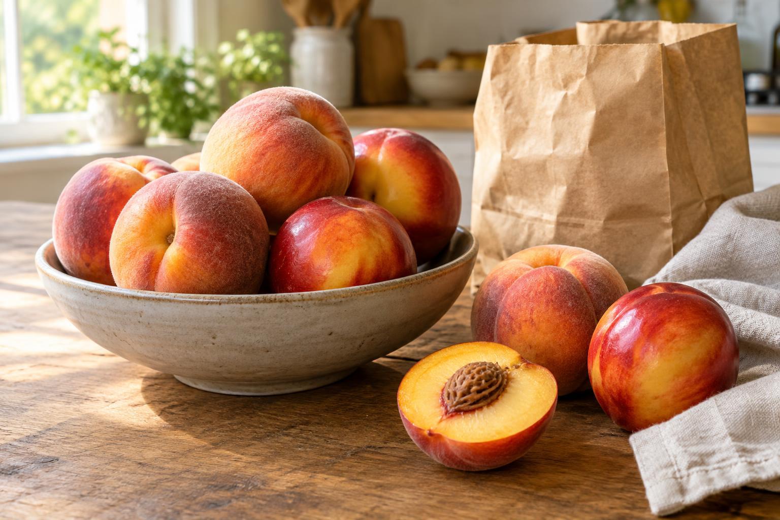 How to Choose and Ripen Central Valley Peaches and Nectarines