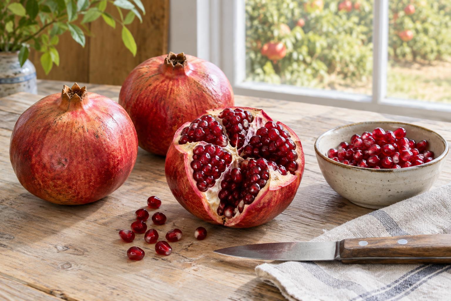 A Beginner’s Guide to Buying and Opening Pomegranates