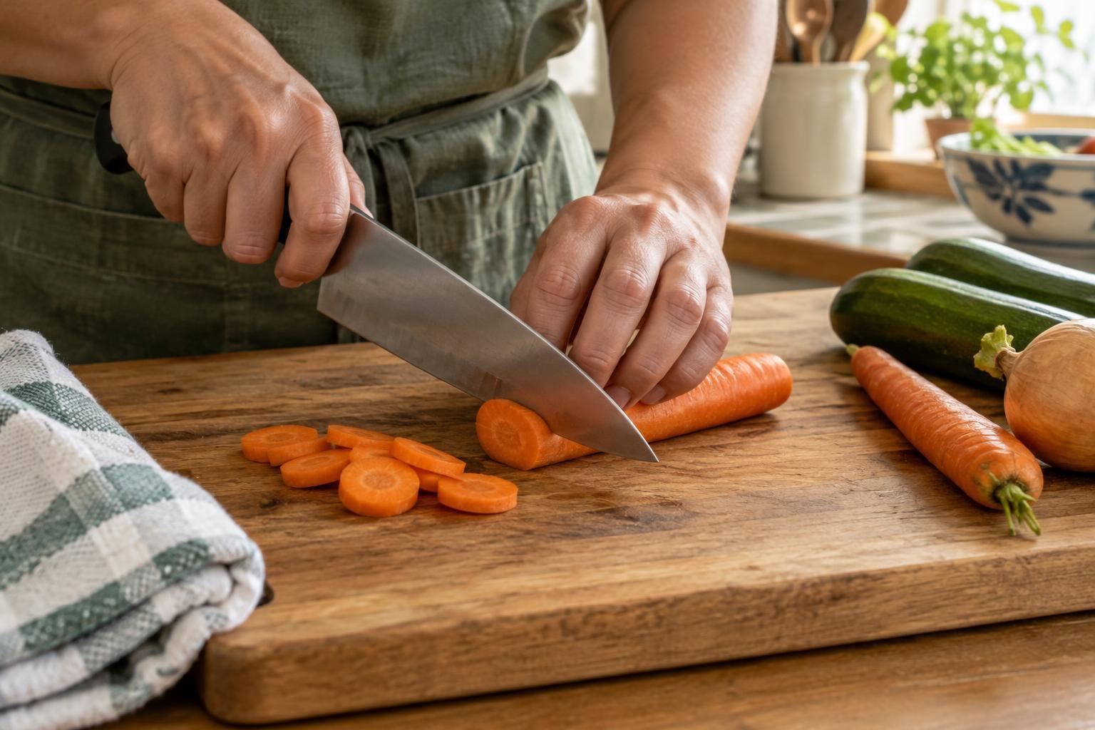 Essential Knife Skills for Preparing Vegetables Safely
