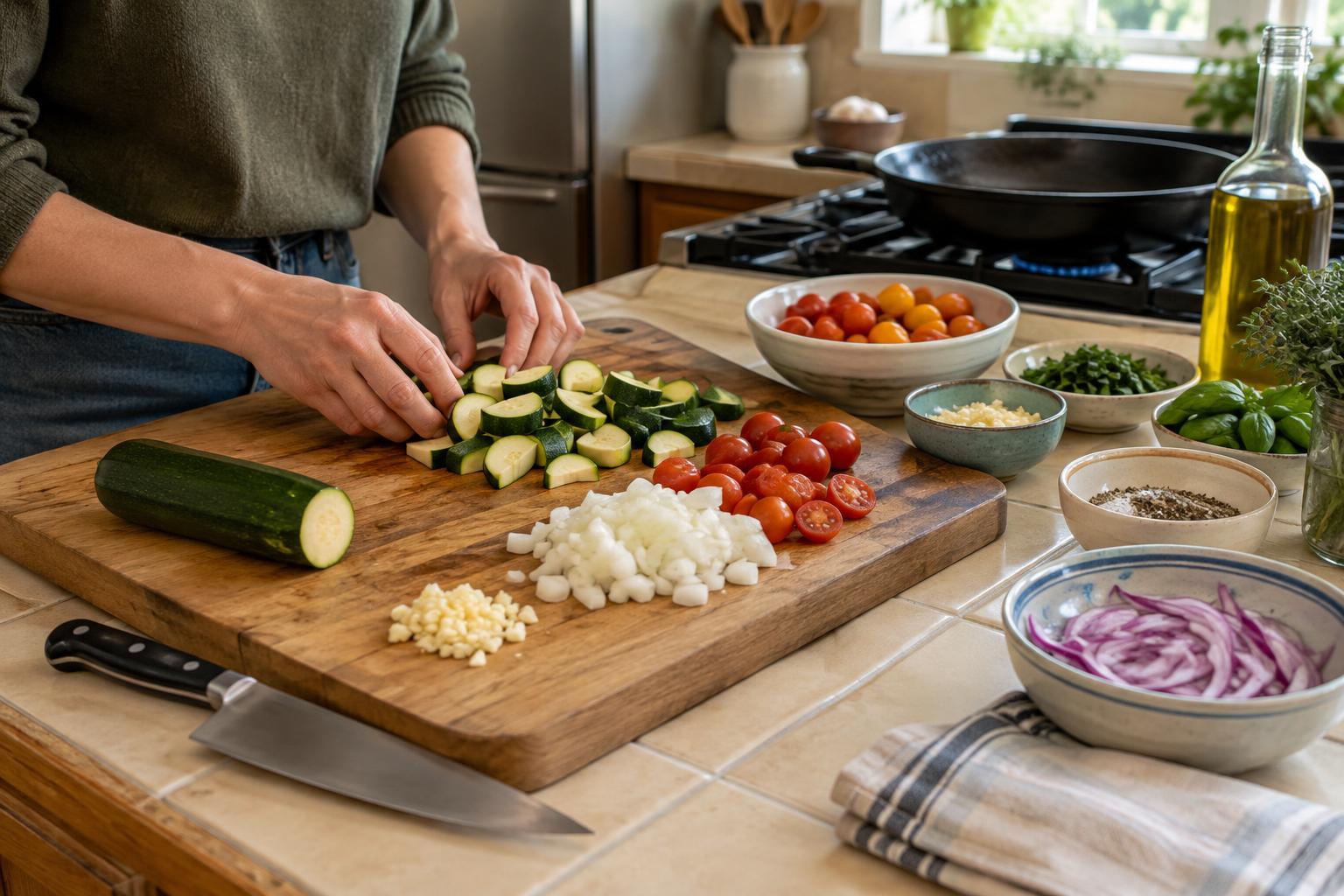 How to Prep Ingredients Before Cooking So Dinner Goes Smoothly