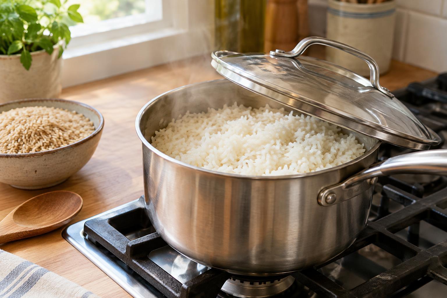 Stovetop Rice Basics: Ratios, Timing and Troubleshooting