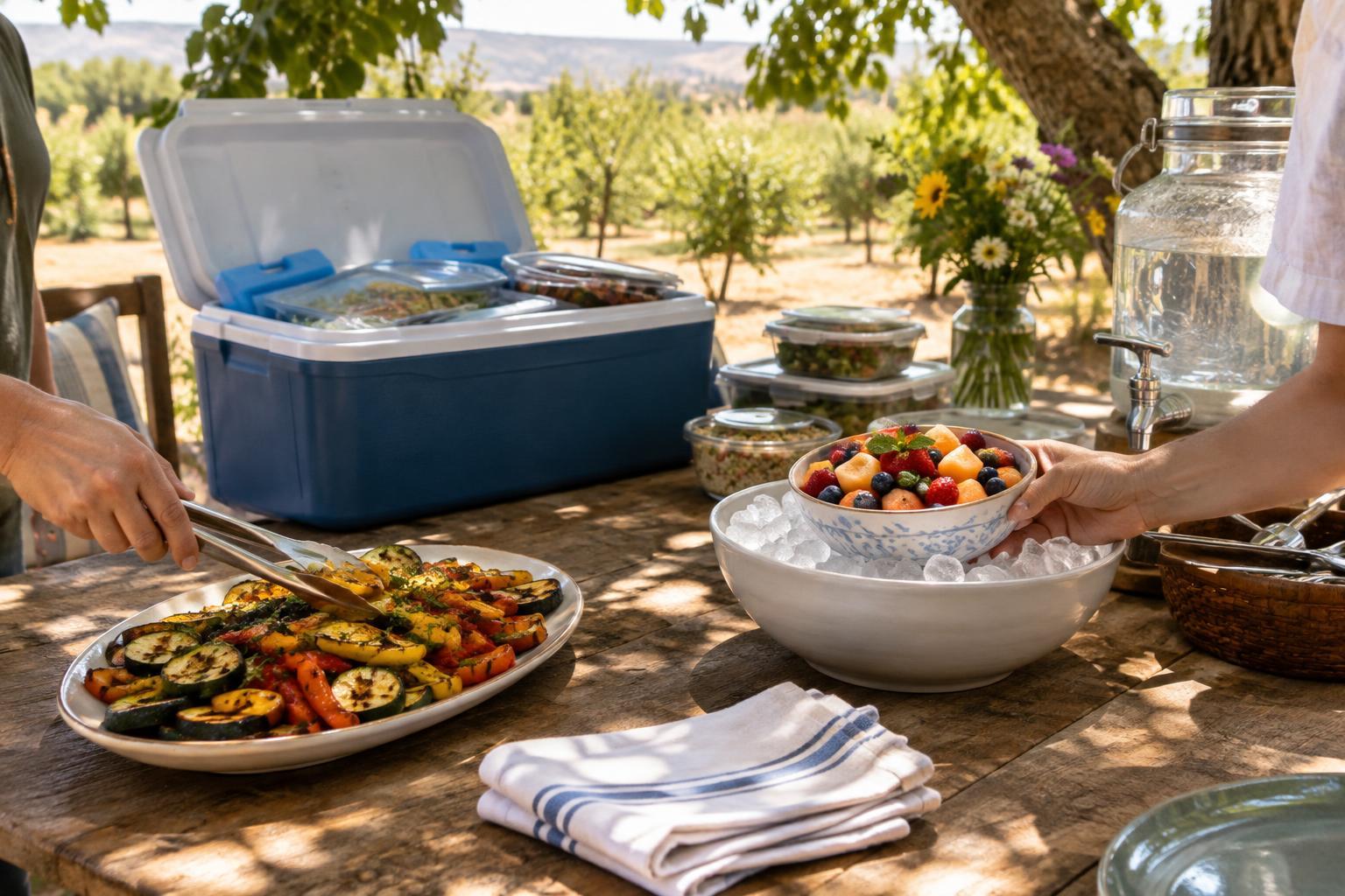 Food Safety Basics for Serving Outdoors in Hot Weather