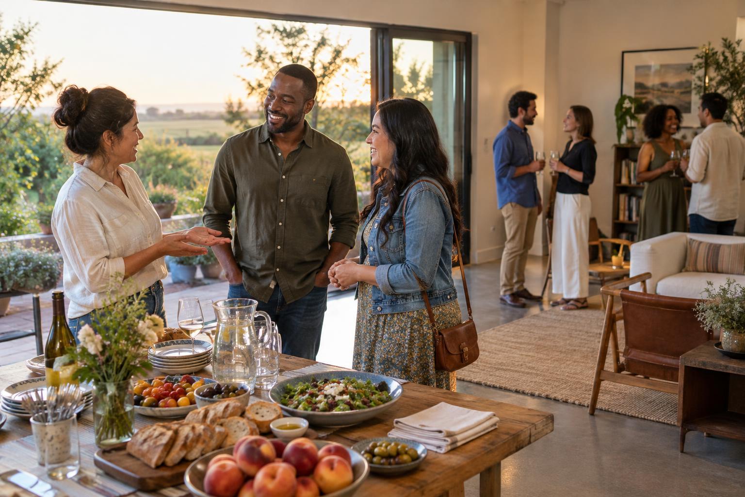 How to Make a Small Gathering Welcoming for Guests Who Don’t Know Each Other